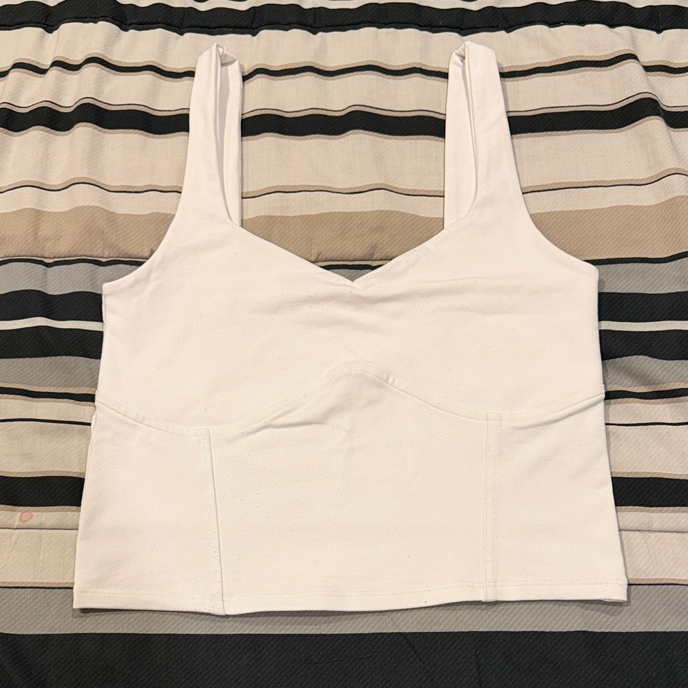 Abercrombie and Fitch Soft Collection Corset Tank Top